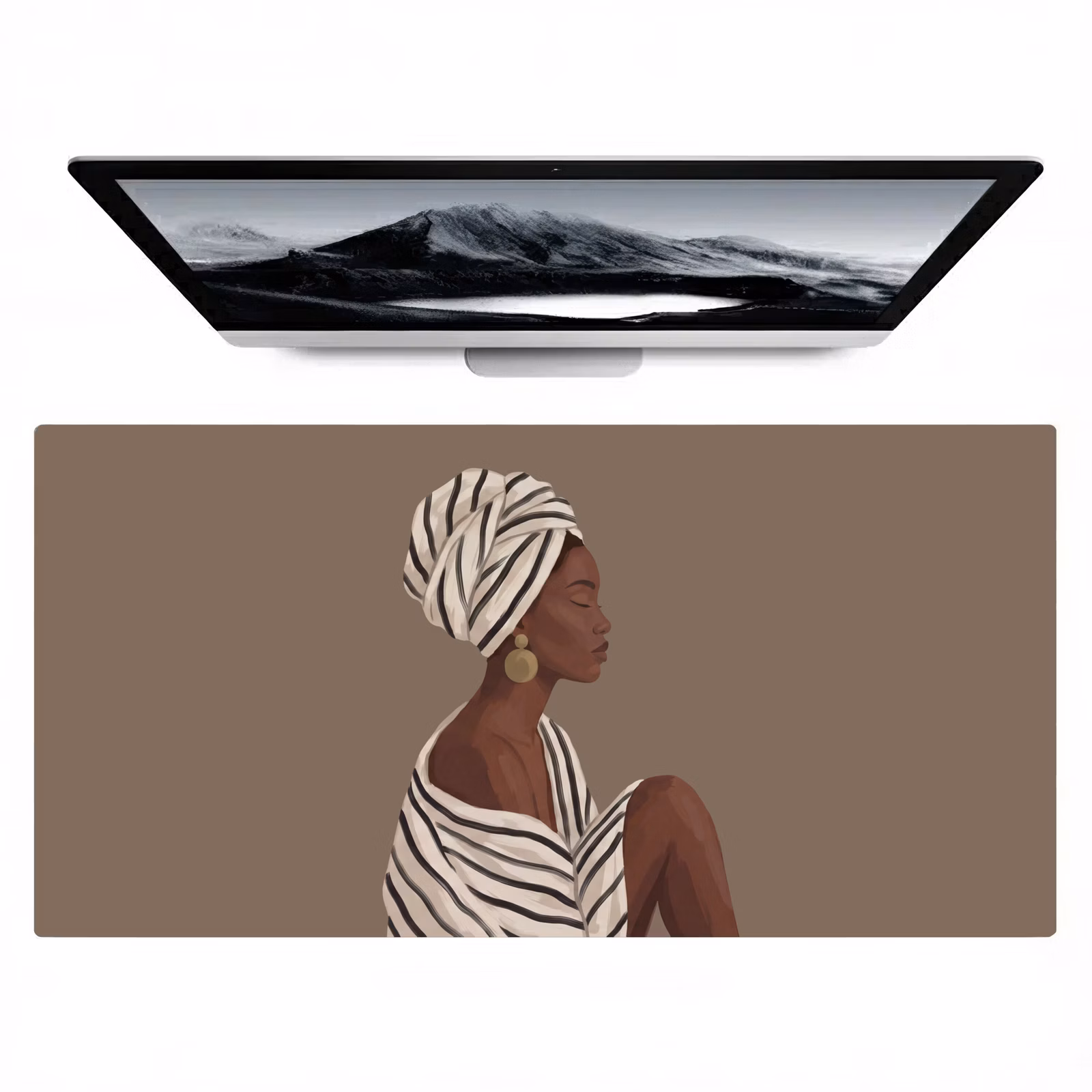 Bureau onderlegger - Vrouw - Portret - Abstract — 1
