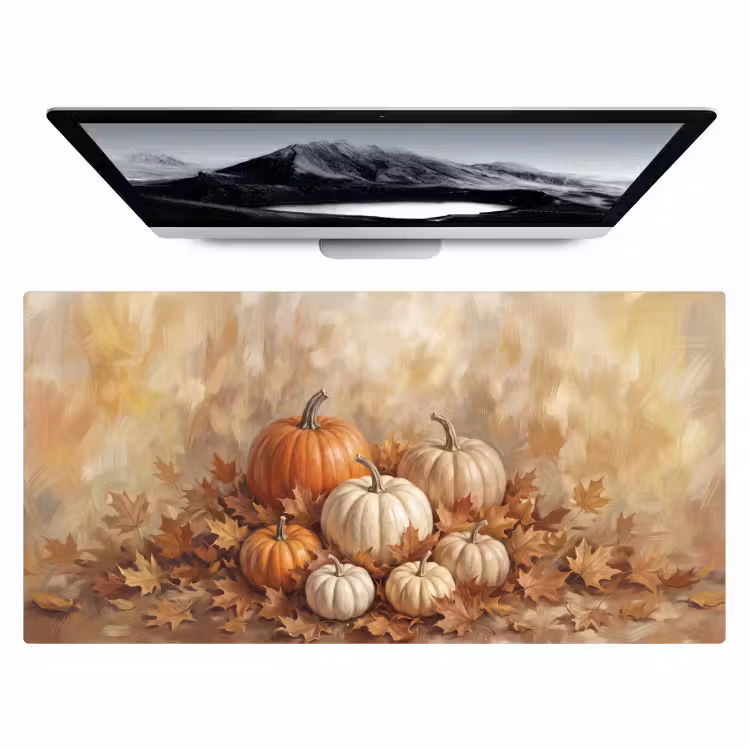 Bureau onderlegger - Pompoenen - Herfst - Oogst