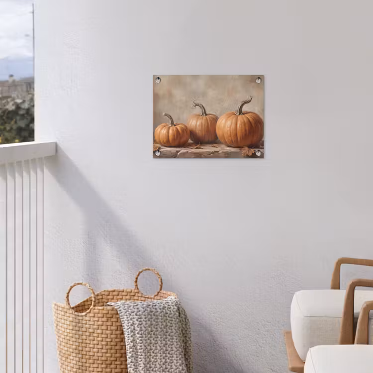 Tuinposter - Pompoenen - Herfst - Stilleven — 3