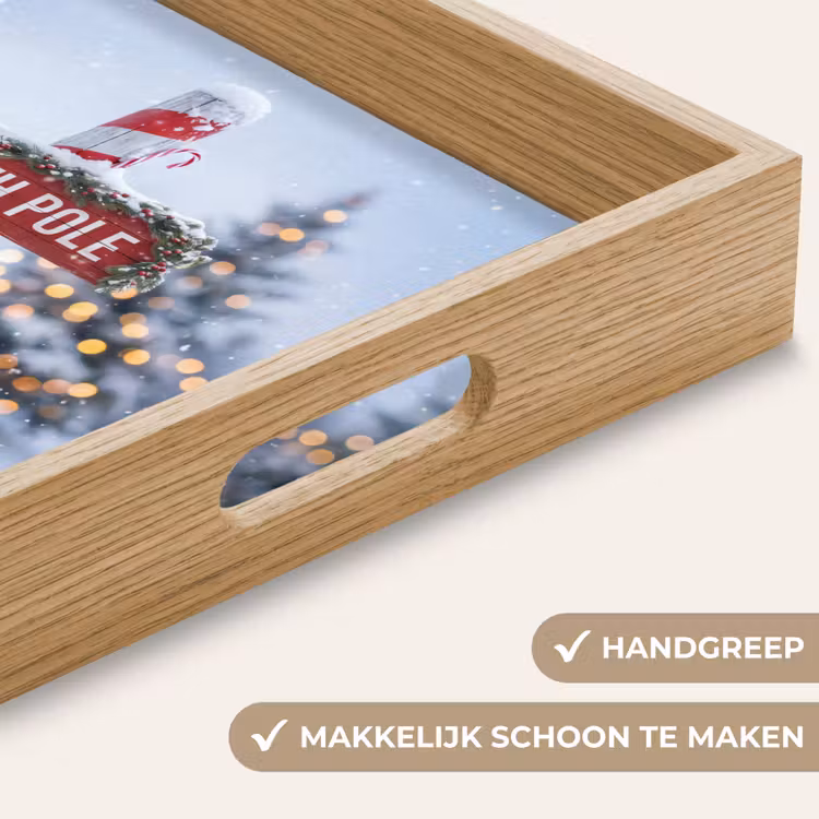 Dienblad - Kerst - Sneeuw - Winter — 5
