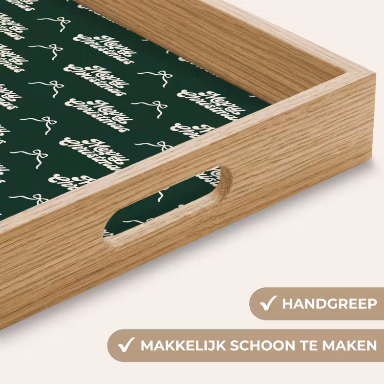 Dienblad - Tekst - Groen - Wit - Tekst — 5