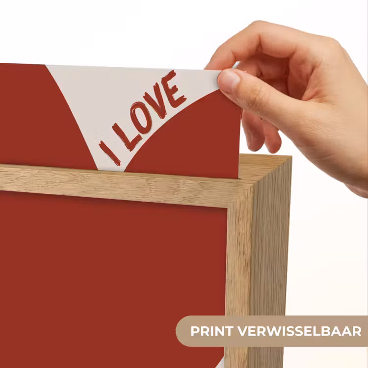 Lightbox - Wandlamp - Loveyou - Rood - Hart — 3