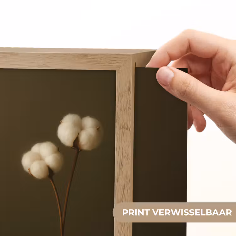 Lightbox - Wandlamp - Katoentakjes Olijfgroen — 3