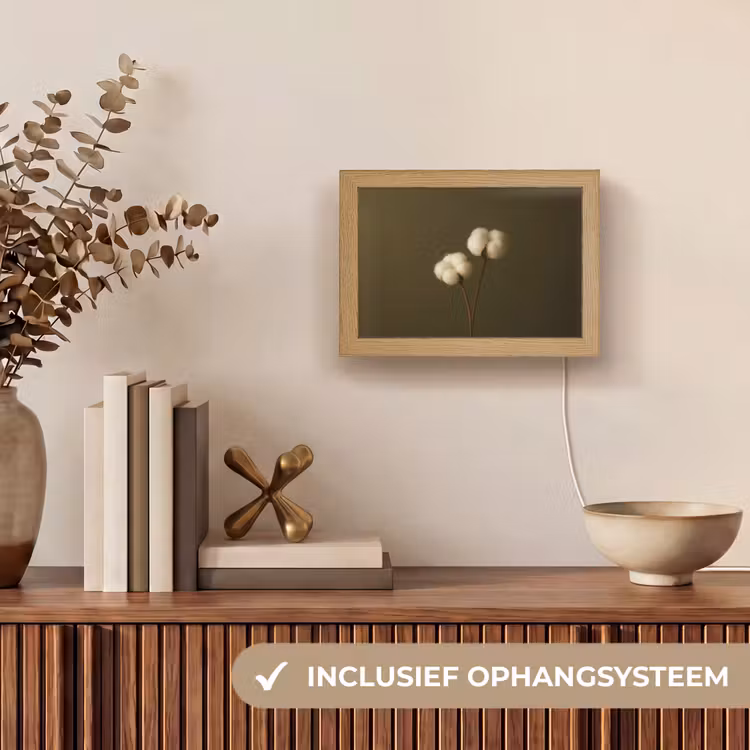 Lightbox - Wandlamp - Katoentakjes Olijfgroen — 8