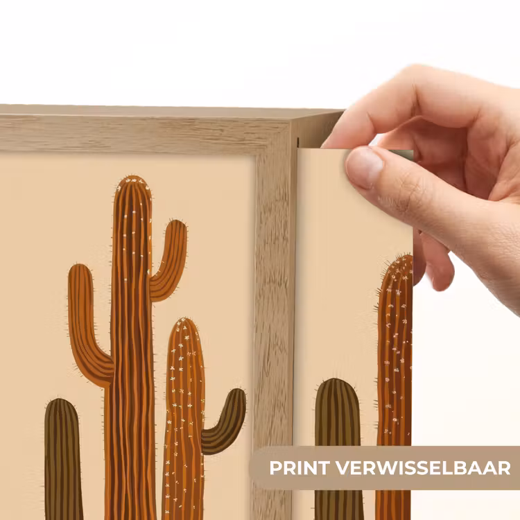 Lightbox - Wandlamp - Cactussen Terracotta — 3