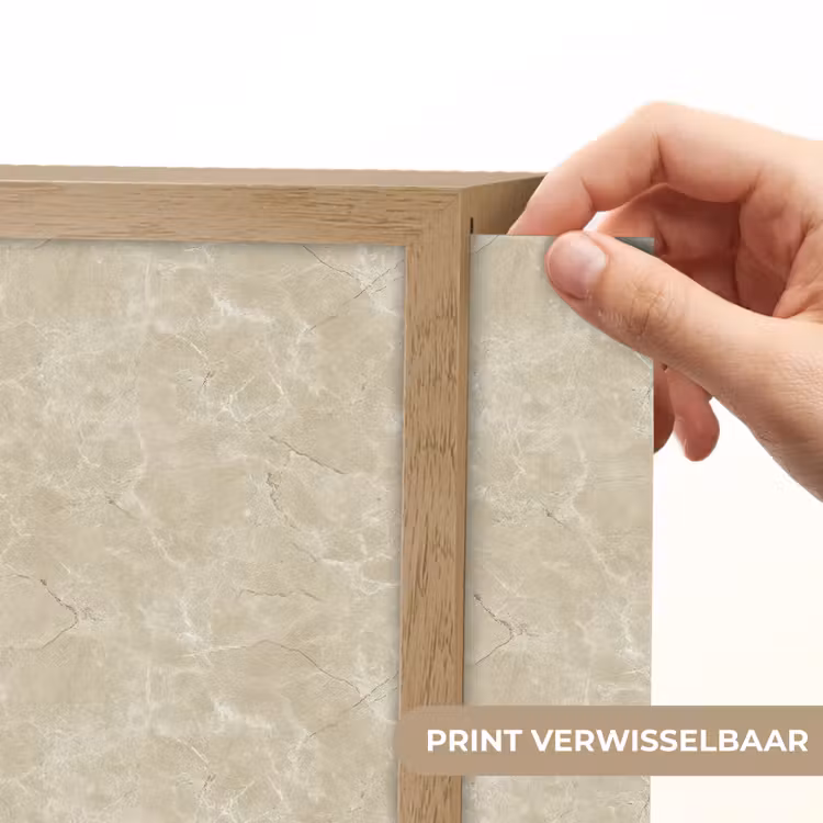 Lightbox - Wandlamp - Lichtbeige - Marmer - Diffusie adering — 3