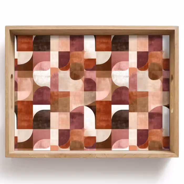 Dienblad - Geometrie - Modern - Retro