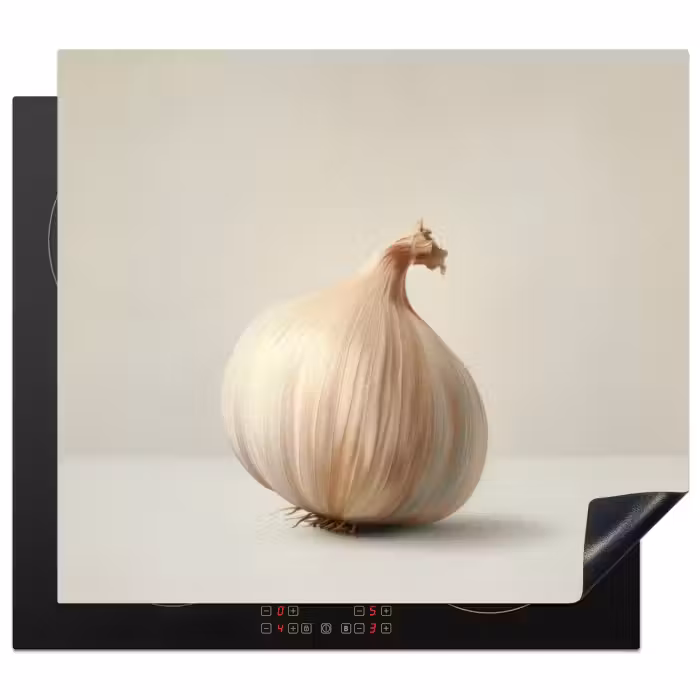 Inductie beschermer - Knoflook - Natuurlijk - Beige