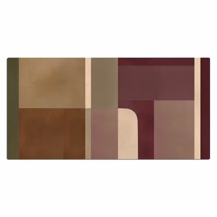Bureau onderlegger - Abstracte Geometrische Vormen