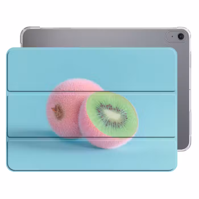 iPad hoes - Kiwi - Blauw - Surrealistisch