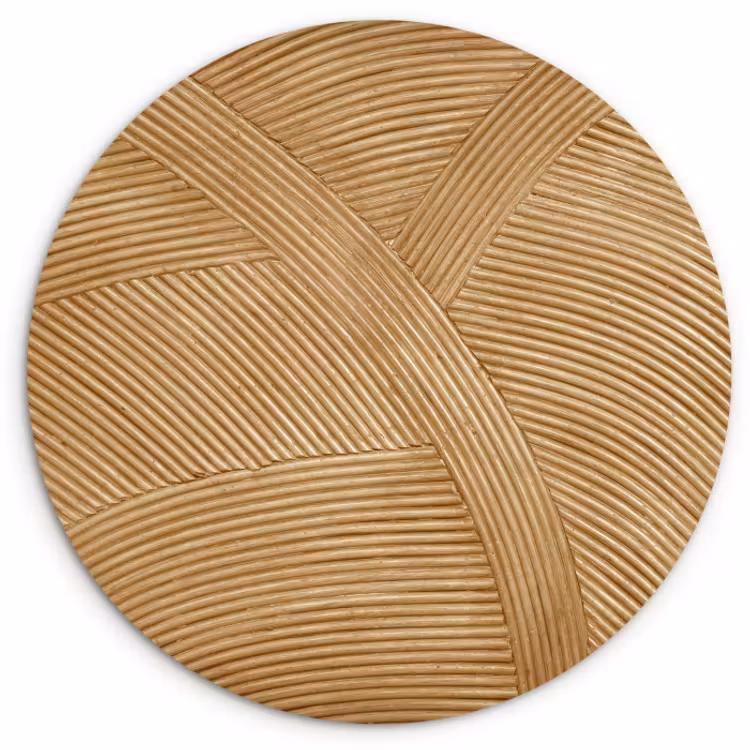 Muurcirkel - Structuur - Natuur - Kunst - Rotan