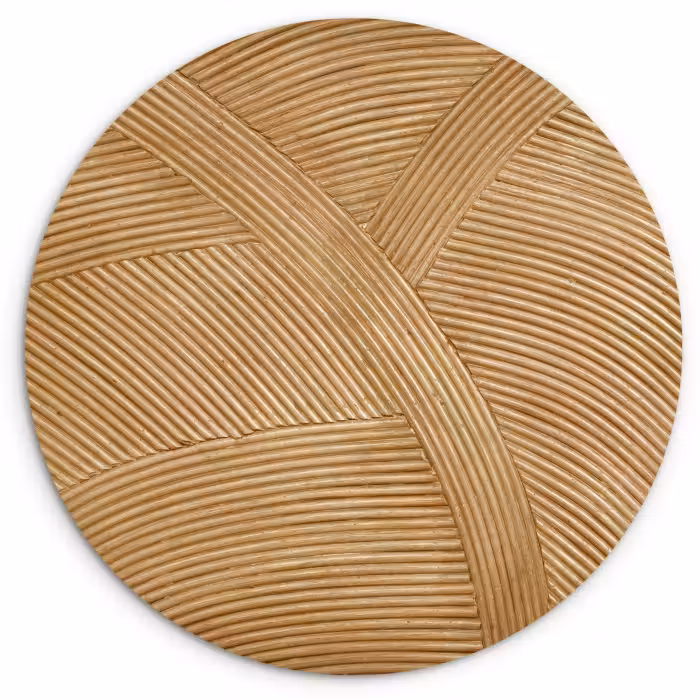 Muurcirkel - Structuur - Natuur - Kunst - Rotan