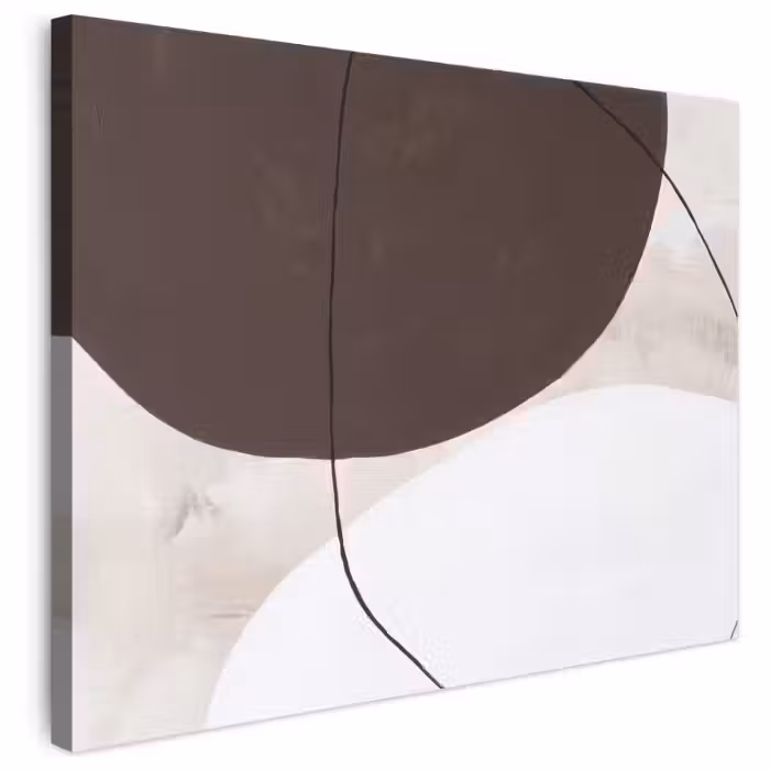 Canvas schilderij - Abstract - Vormen - Modern