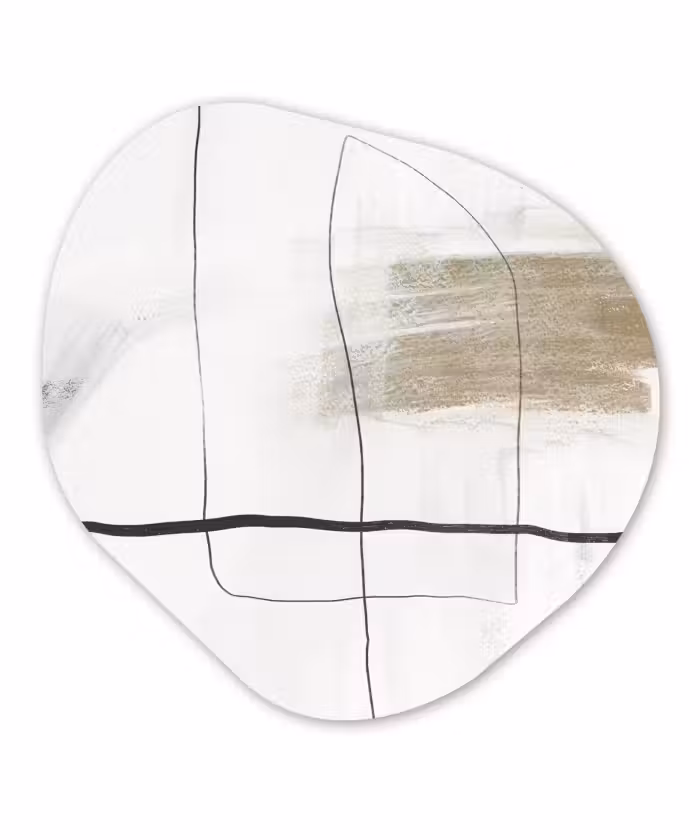 Organische Formen – Aluminium – Kunst - Minimalisme - Abstract