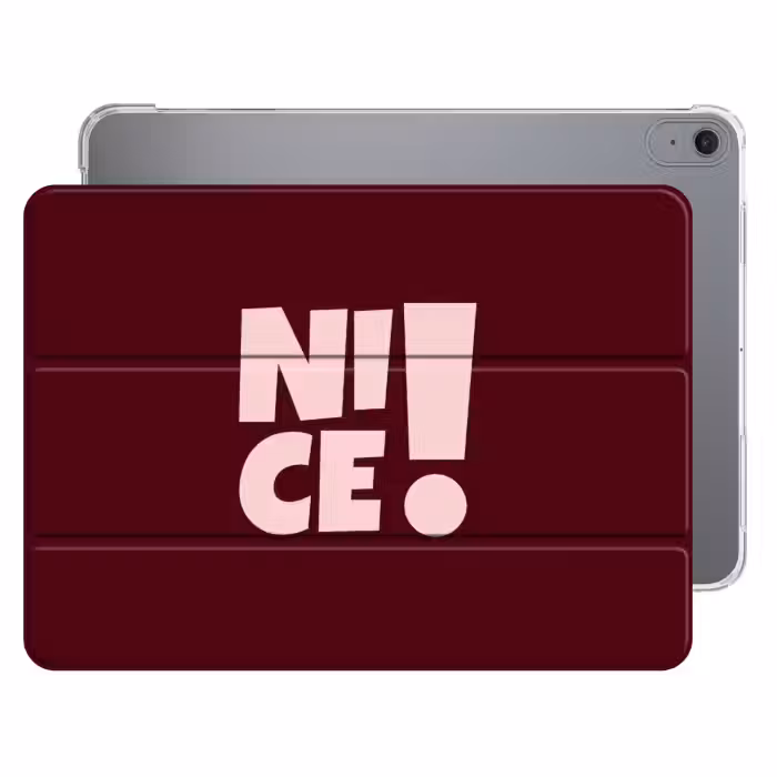 iPad hoes - Nice - Uitroepteken - Rood