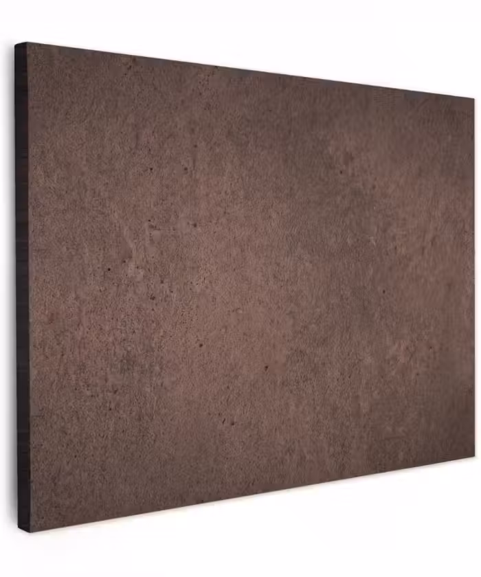 Canvas schilderij - Textuur - Beton - Abstract - Donker - Bruin