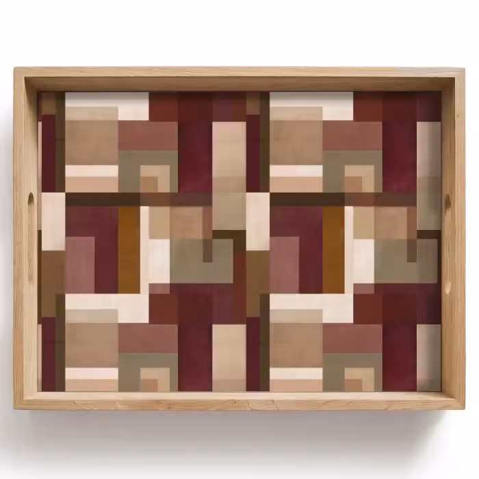 Dienblad - Modern - Geometrie - Kleurrijk