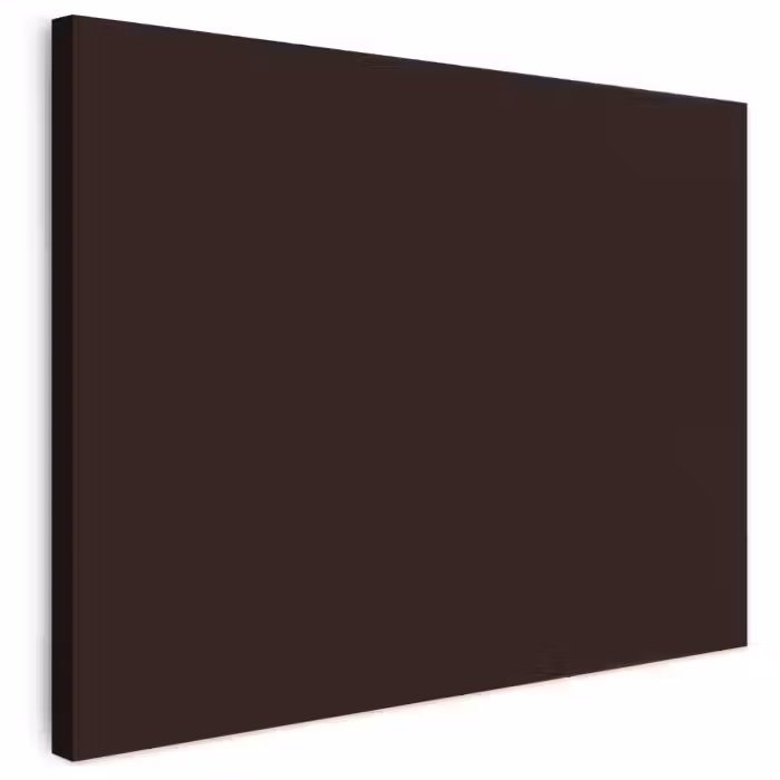 Canvas schilderij - Deep - Obsidian - Bruin