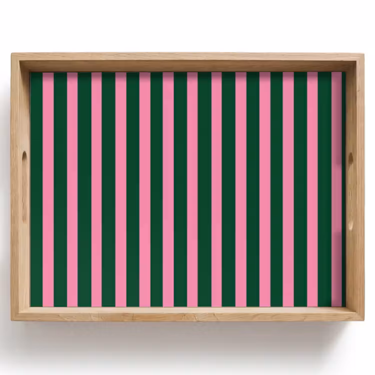 Dienblad - Strepen Patroon