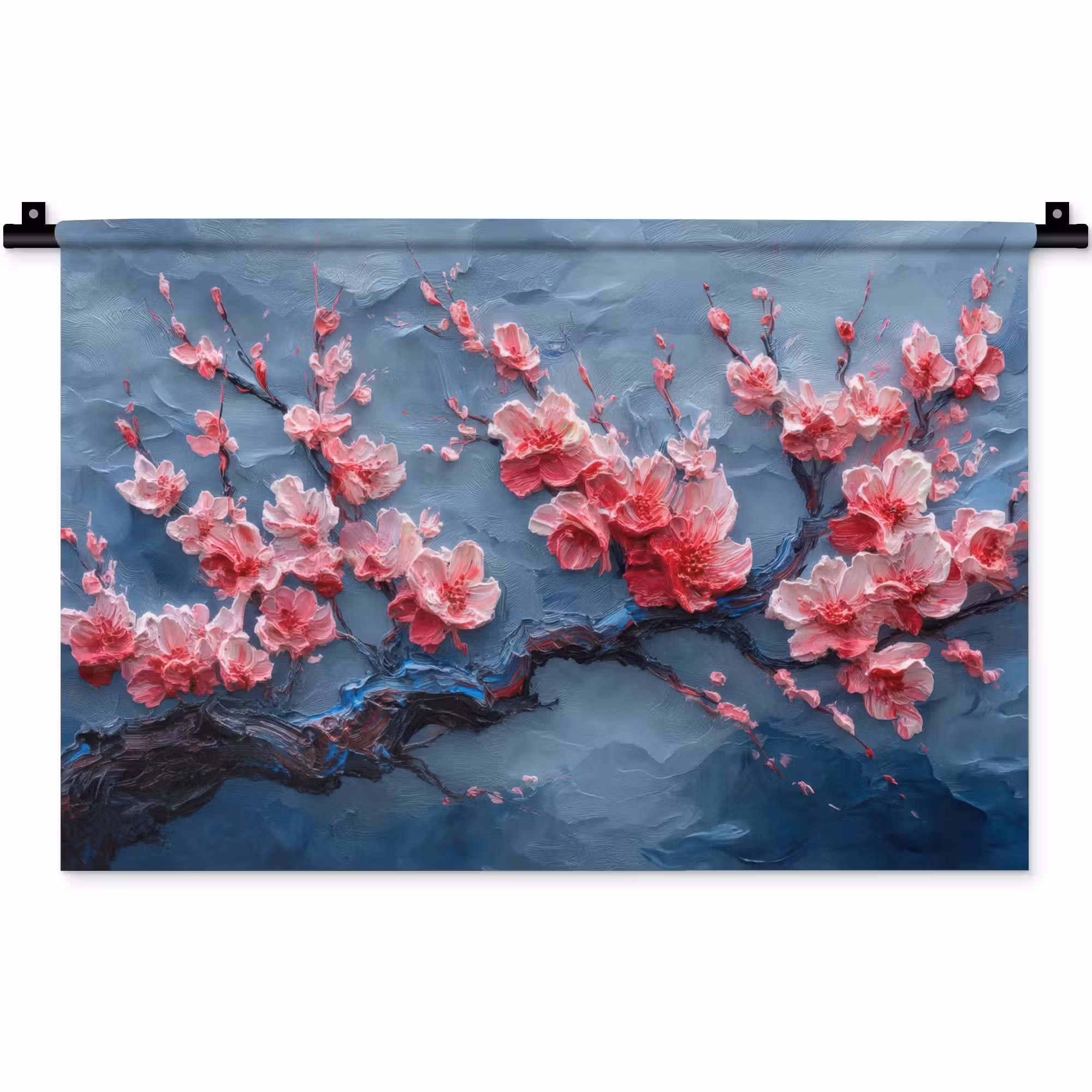 Wandkleed - Bloesem - Bloem - Roze - Tak