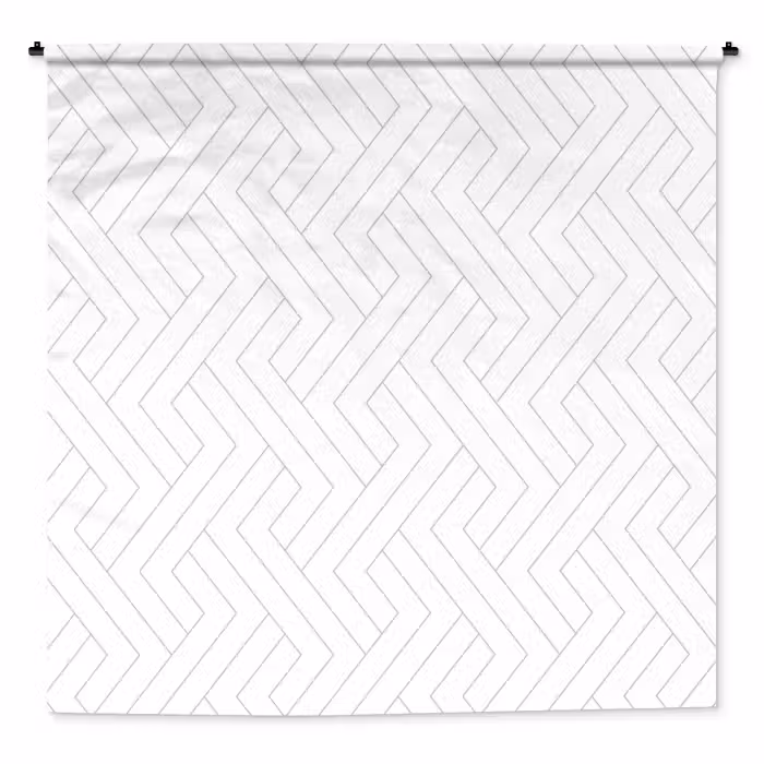 Wandkleed - Grafisch - Patroon - Modern -  Schuin
