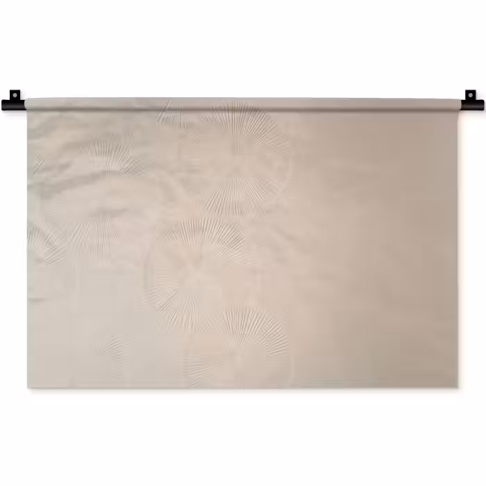 Wandkleed - Japandi - Beige - Modern