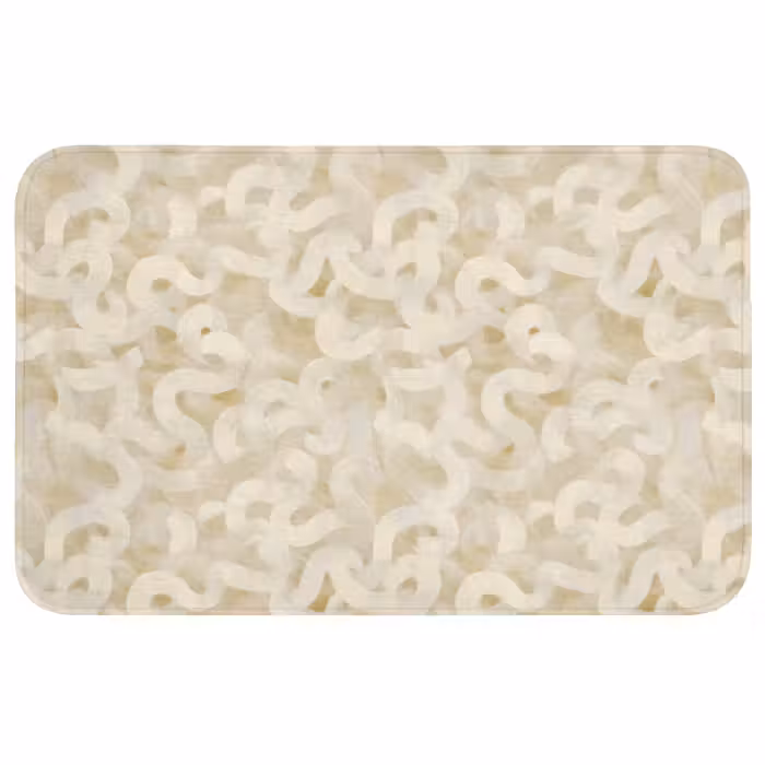 Wc Mat - Abstract - Lijnen - Beige