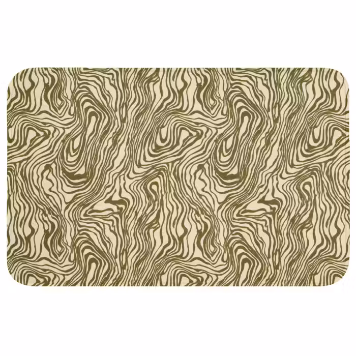 Wc Mat - Abstract - Marmer - Groen