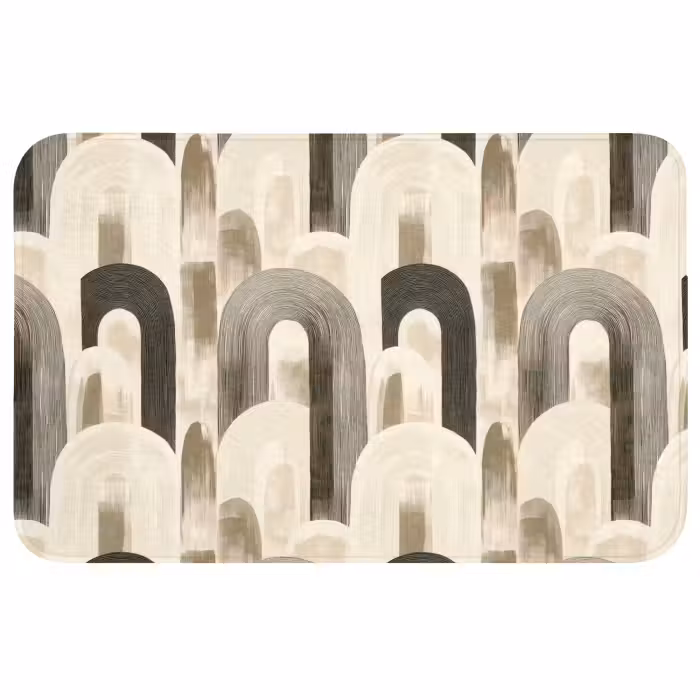 Wc Mat - Abstract - Patroon - Bogen