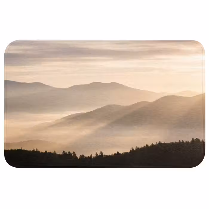 Wc Mat - Bergen - Mist - Zonnestralen