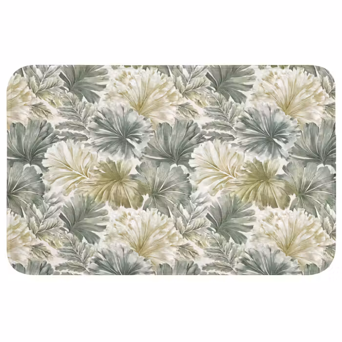 Wc Mat - Bladeren - Botanisch - Groen
