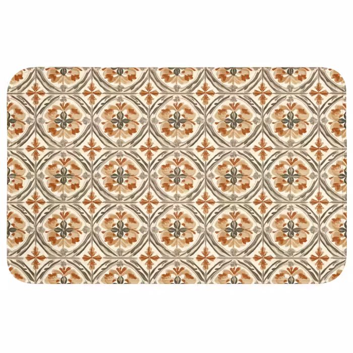 Wc Mat - Elegant - Antiek - Kleurrijk