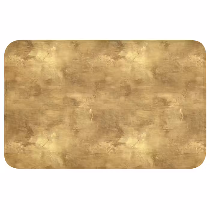 Wc Mat - Industrieel - Textuur - Goud