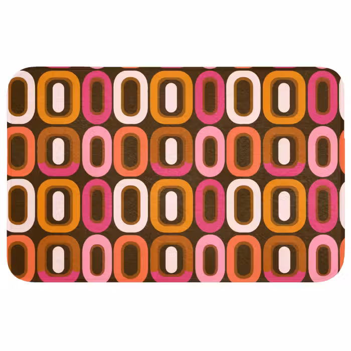 Wc Mat - Modern - Retro - Kleurrijk