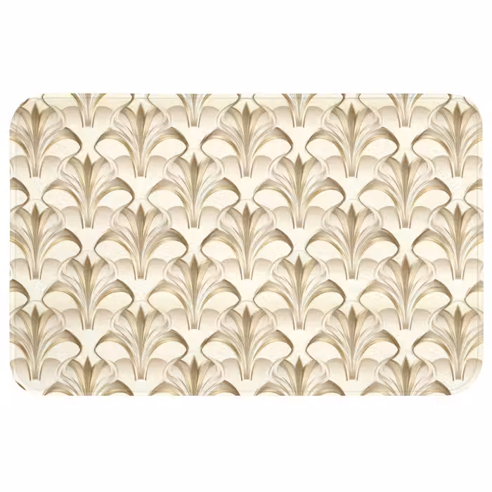 Wc Mat - Ornament - Barok - Goud