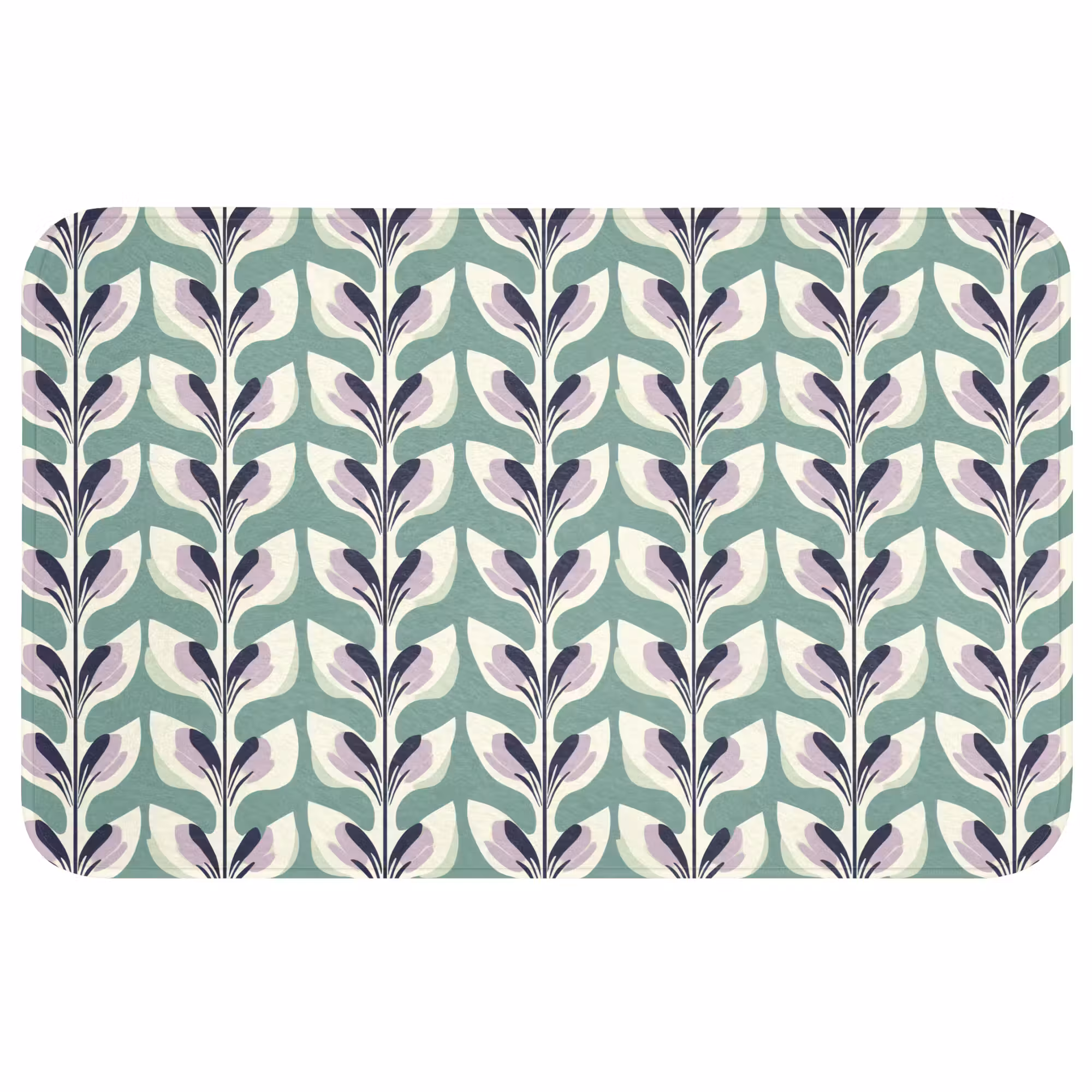 Wc Mat - Retro - Modern - Groen