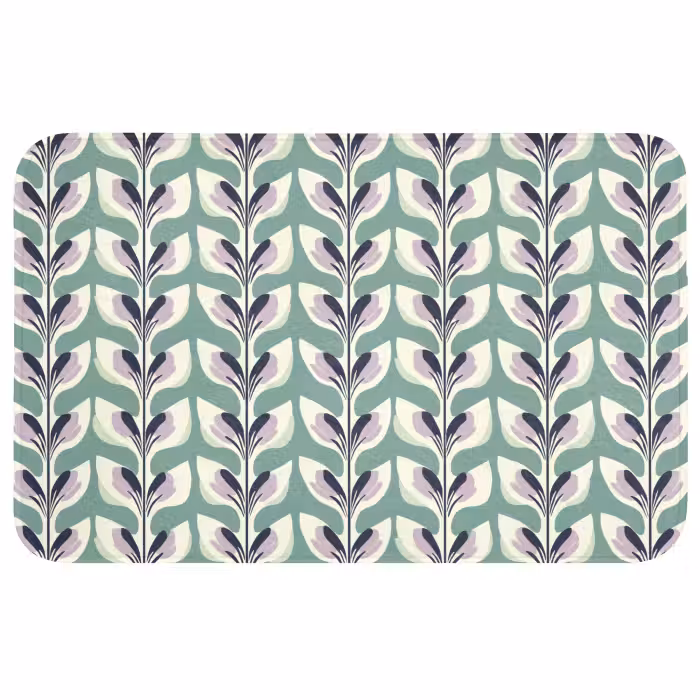 Wc Mat - Retro - Modern - Groen