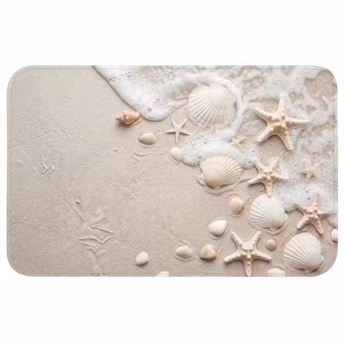 Wc Mat - Schelpen - Zeesterren - Strand