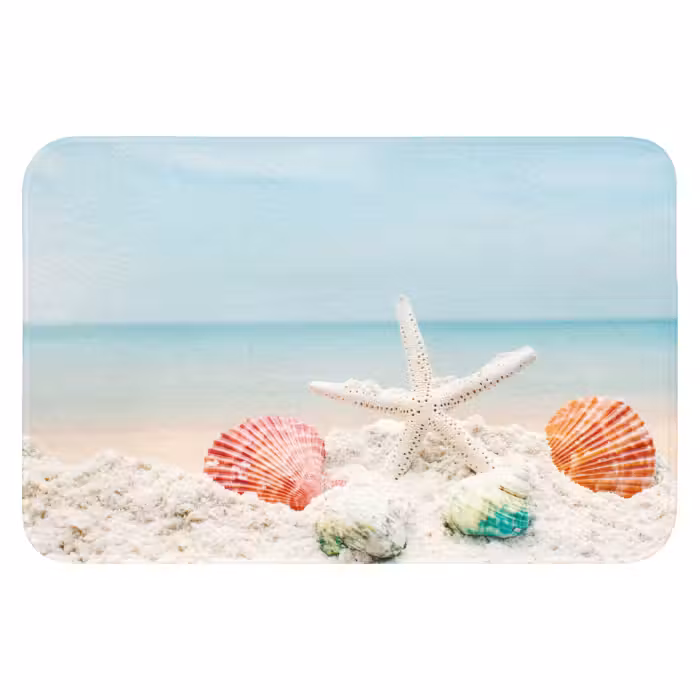 Wc Mat - Strand - Zeester - Schelpen - Zee