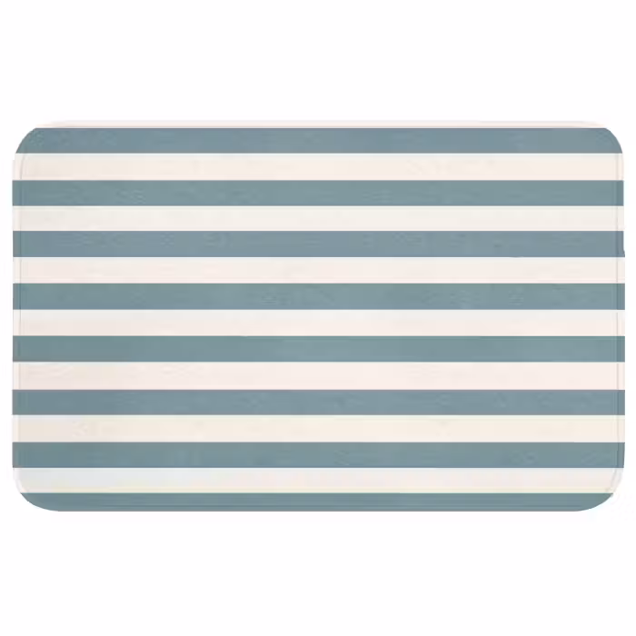 Wc Mat - Strepen - Modern - Blauw
