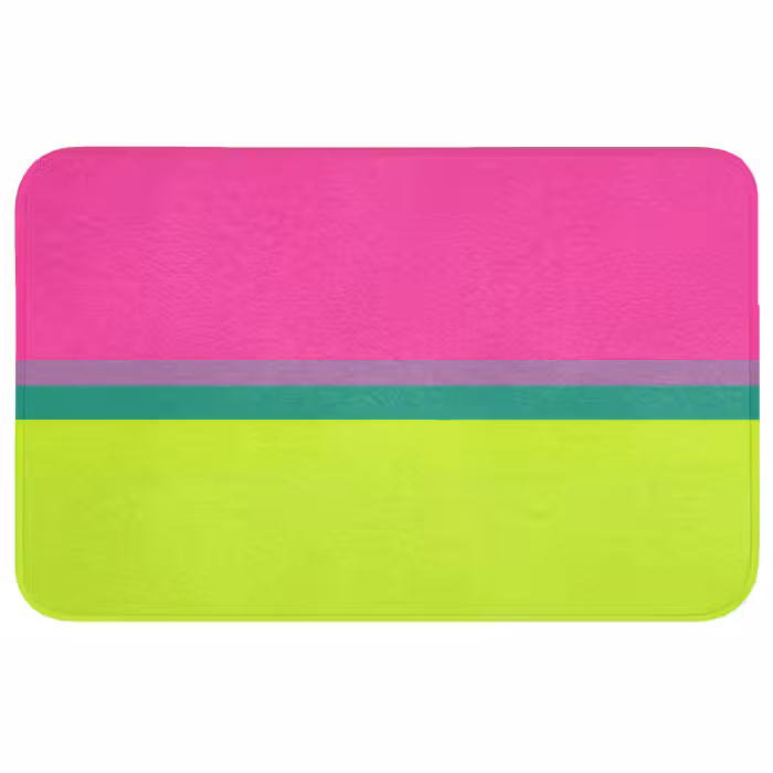Wc Mat - Strepen - Modern - Kleurrijk