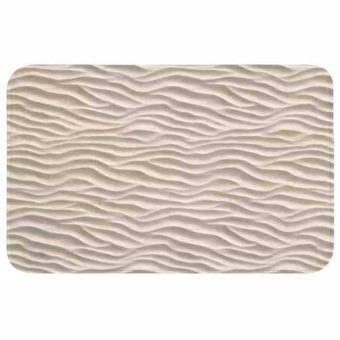 Wc Mat - Zand - Golven - Beige